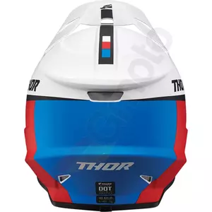 Thor Sector Racer casque enduro cross blanc/rouge/bleu mat XXXL-3