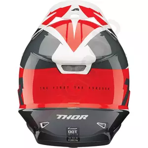 Thor Sector Fader casque enduro cross rouge/noir brillant S-3