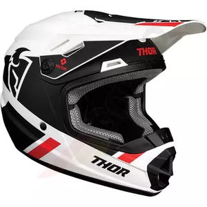 Thor Junior Sector Split Enduro cross helmet white/black matt S-1