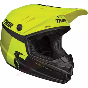Thor Junior Sector Racer enduro cross helma černá/fluo mat S-1