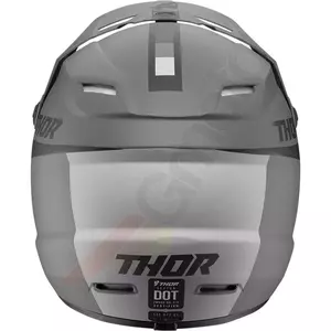 Thor Junior Sector Racer Enduro cross Helm schwarz/grau matt S-3