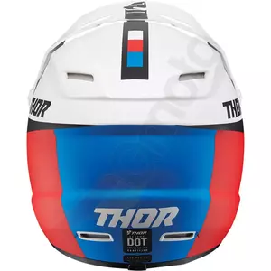 "Thor Junior Sector Racer Enduro cross" šalmas baltas/mėlynas/raudonas S-3