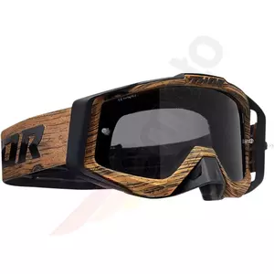 Thor Sniper Pro Woody Motorradbrille Enduro cross braun/schwarz - 2601-2223