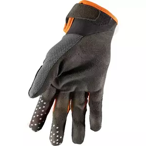 Thor Draft enduro cross rukavice sivo narančaste M-2