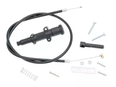 Cablu de aspirație + cablu 65cm Polini negru uni - P.33597
