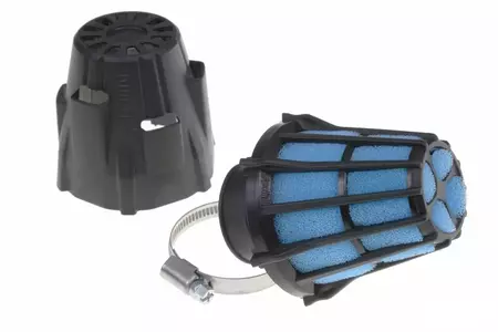 Polini Blue Air Box 32mm 30 degree air filter-2