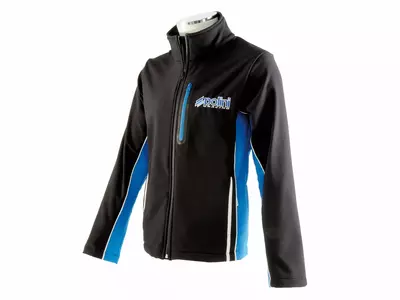 Polini EVO pánska softshellová bunda čierna/svetlo modrá veľkosť L - 098.2619/L