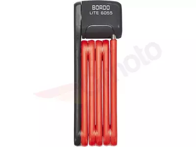 Blokada składana Abus Bordo Lite Mini 6055/60 czerwony