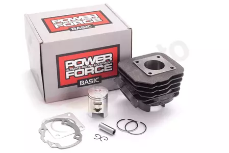 Cylindre en fonte Power Force Basic Honda Dio Kymco ZX AC 39 mm-2