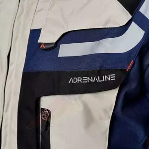 Adrenaline Cameleon 2.0 PPE béžová/modrá textilná bunda na motorku 2XL-5