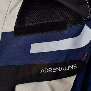 Veste moto Adrenaline Cameleon 2.0 PPE beige/bleu textile L-4
