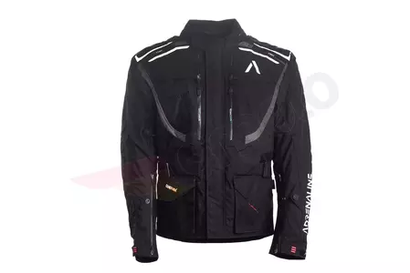 Adrenaline Orion PPE giacca da moto in tessuto nero 2XL-1