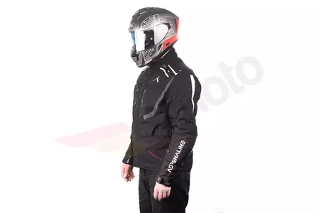 Adrenaline Orion PPE tekstilinė motociklininko striukė juoda 2XL-5