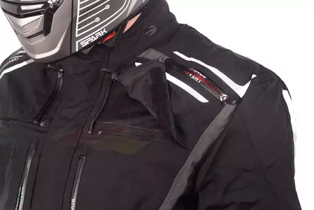 Adrenaline Orion PPE giacca da moto in tessuto nero 2XL-8