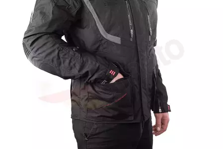 Adrenaline Orion PPE giacca da moto in tessuto nero 3XL-11