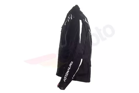 Adrenaline Orion PPE giacca da moto in tessuto nero 3XL-3