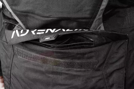 Chaqueta de moto Adrenaline Orion PPE textil negro M-12
