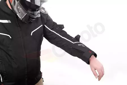 Jachetă de motocicletă Adrenaline Virgo PPE din material textil negru 3XL-11