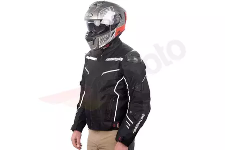 Adrenaline Virgo PPE tekstil motorcykeljakke sort 3XL-5