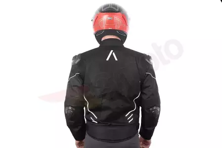 Tekstilna motoristička jakna Adrenaline Virgo PPE, crna 3XL-7