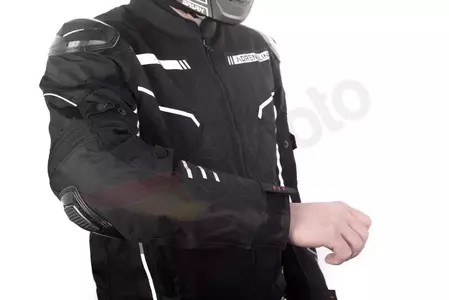 Adrenaline Virgo PPE textilní bunda na motorku černá 3XL-8