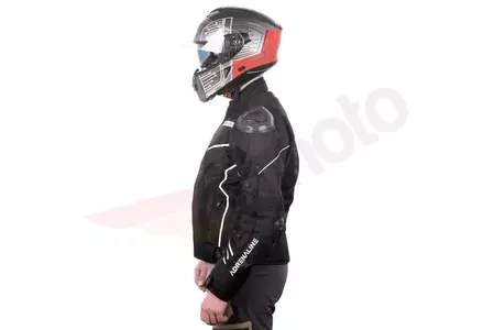 Chaqueta de moto textil Adrenaline Virgo PPE negra L-6