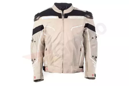 Jachetă de motocicletă Adrenaline Virgo PPE gri 2XL din material textil - A0263/20/30/2XL