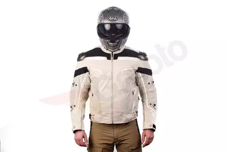 Adrenaline Virgo PPE šedá textilná bunda na motorku 2XL-5