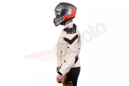 Chaqueta de moto textil Adrenaline Virgo PPE gris L-7