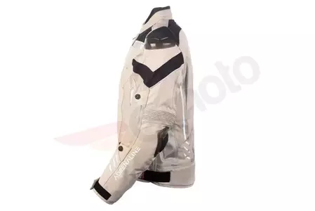 Tekstilna motociklistička jakna Adrenaline Virgo PPE, siva M-3