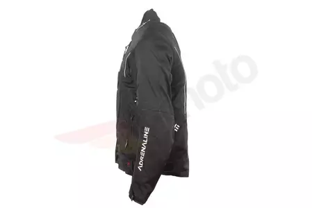 Adrenaline Hercules PPE textil motoros kabát fekete 3XL-3