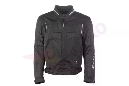 Tekstilna motociklistička jakna Adrenaline Hercules PPE, crna 5XL-1