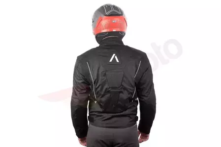 Adrenaline Hercules PPE giacca da moto in tessuto nero L-8