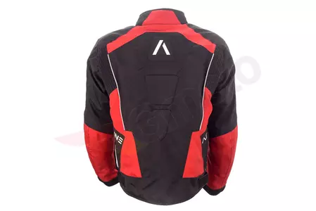 Chaqueta de moto textil Adrenaline Hercules PPE negro/rojo 2XL-4