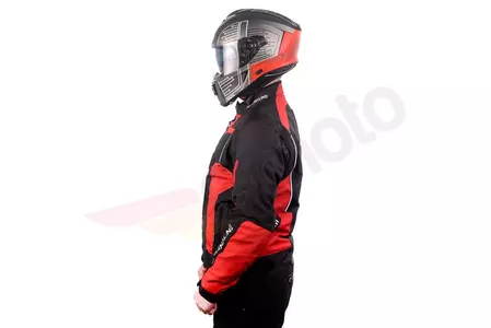 Veste de moto Adrenaline Hercules PPE textile noir/rouge 2XL-7
