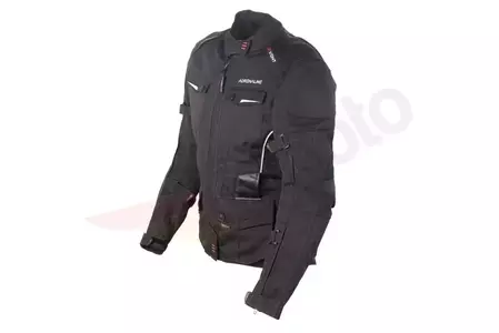 Jachetă de motocicletă din material textil pentru femei Adrenaline Alaska Lady 2.0 PPE negru 2XL-2