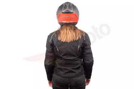 Γυναικείο υφασμάτινο μπουφάν μοτοσικλέτας Adrenaline Alaska Lady 2.0 PPE μαύρο 3XL-8