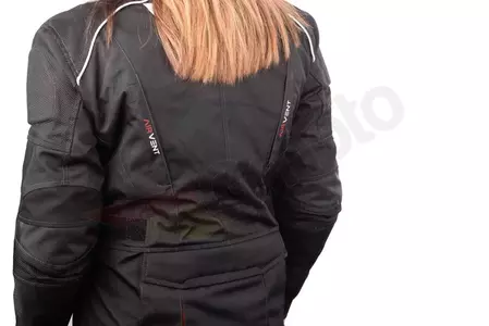 Adrenaline Alaska Lady 2.0 PPE jachetă de motocicletă pentru femei din material textil negru L-11