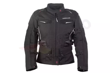 Adrenaline Alaska Lady 2.0 PPE jachetă de motocicletă pentru femei din material textil negru L-1