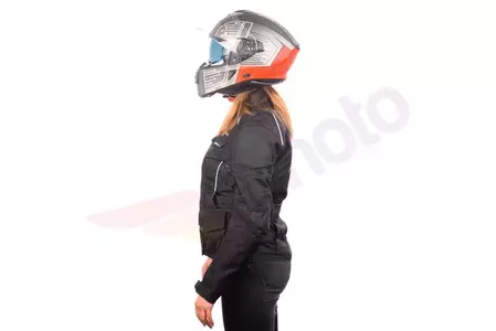 Adrenaline Alaska Lady 2.0 PPE giacca moto donna in tessuto nero S-7