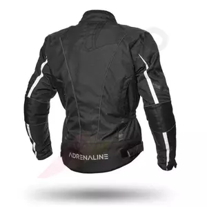 Γυναικείο υφασμάτινο μπουφάν μοτοσικλέτας Adrenaline Love Ride 2.0 PPE μαύρο 2XL-2