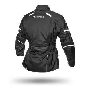 Casaco têxtil para motociclistas Adrenaline Elsa PPE preto XL-2