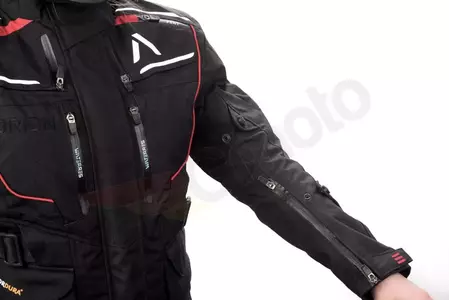 Dámska textilná bunda na motorku Adrenaline Orion Lady PPE čierna L-10