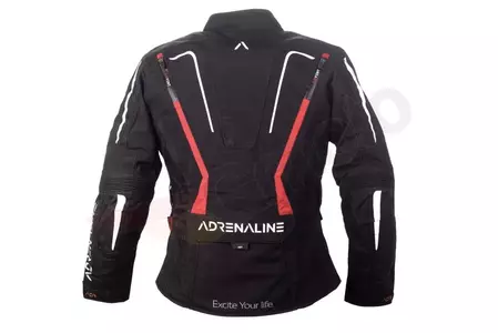 Motorcykeljacka i textil för kvinnor Adrenaline Orion Lady PPE svart L-4