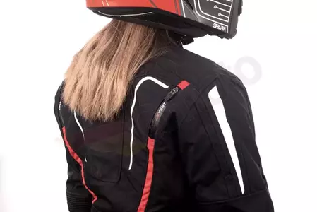 Dámska textilná bunda na motorku Adrenaline Orion Lady PPE čierna L-9