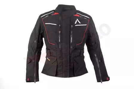 Giacca moto donna in tessuto Adrenaline Orion Lady PPE nero XS-1