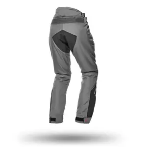 Pantaloni moto Adrenaline Soldier PPE in tessuto nero/grigio M-2