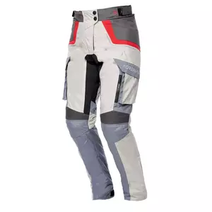 Adrenaline Orion PPE pantaloni de motocicletă din material textil bej/gri L-1