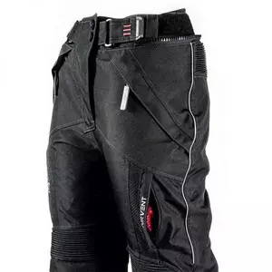 Adrenaline Alaska Lady 2.0 PPE pantaloni de motocicletă pentru femei din material textil negru XL-5