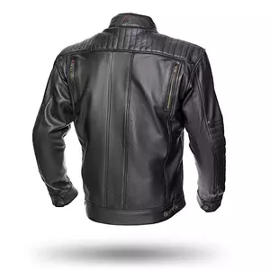Adrenaline Boston PPE chaqueta de moto de cuero negro L-2